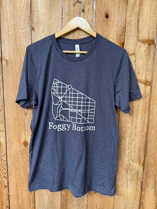Foggy Bottom Map t-shirt
