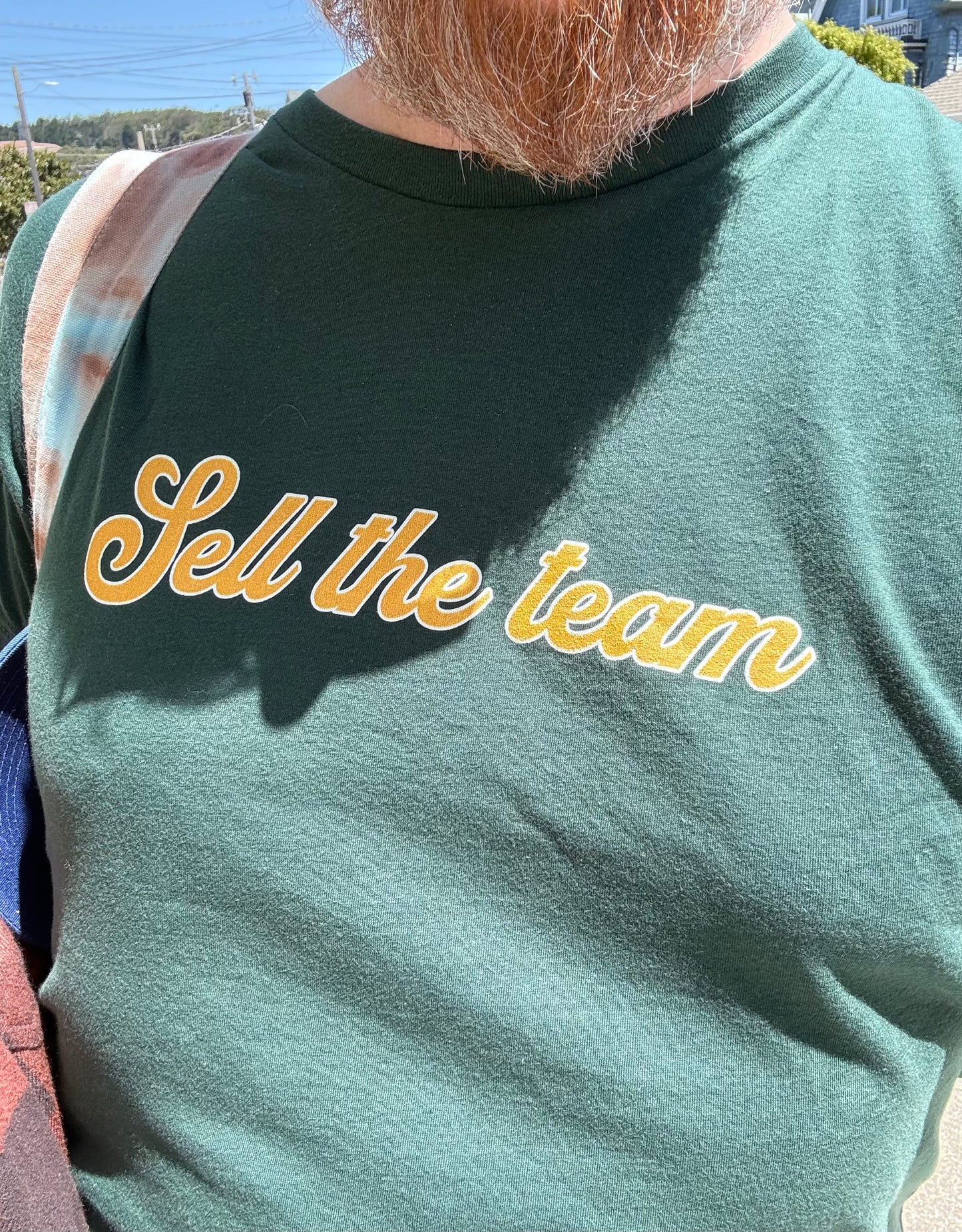 Sell the Team Oakland As t-shirt