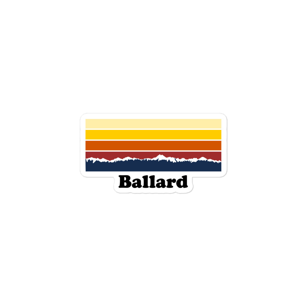 Ballard sticker