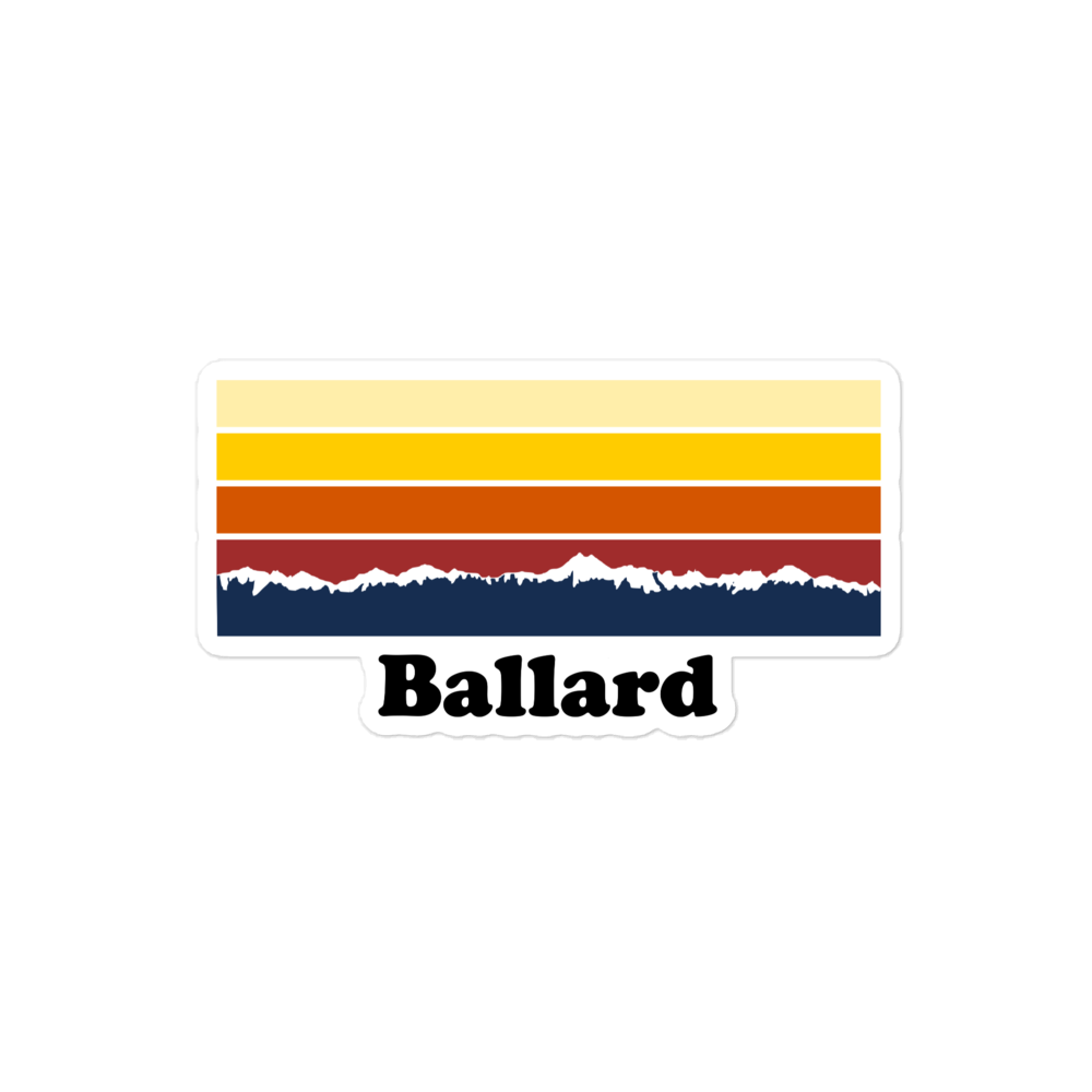 Ballard sticker