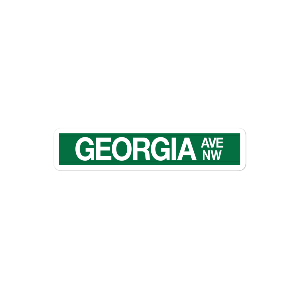 Georgia Ave NW sticket