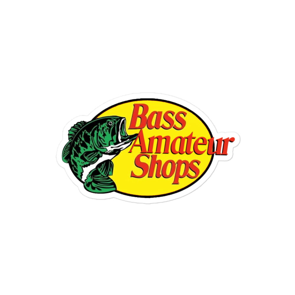 Bass Amateur Shops sticker
