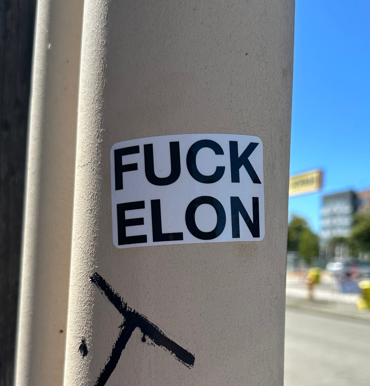 F*ck Elon sticker