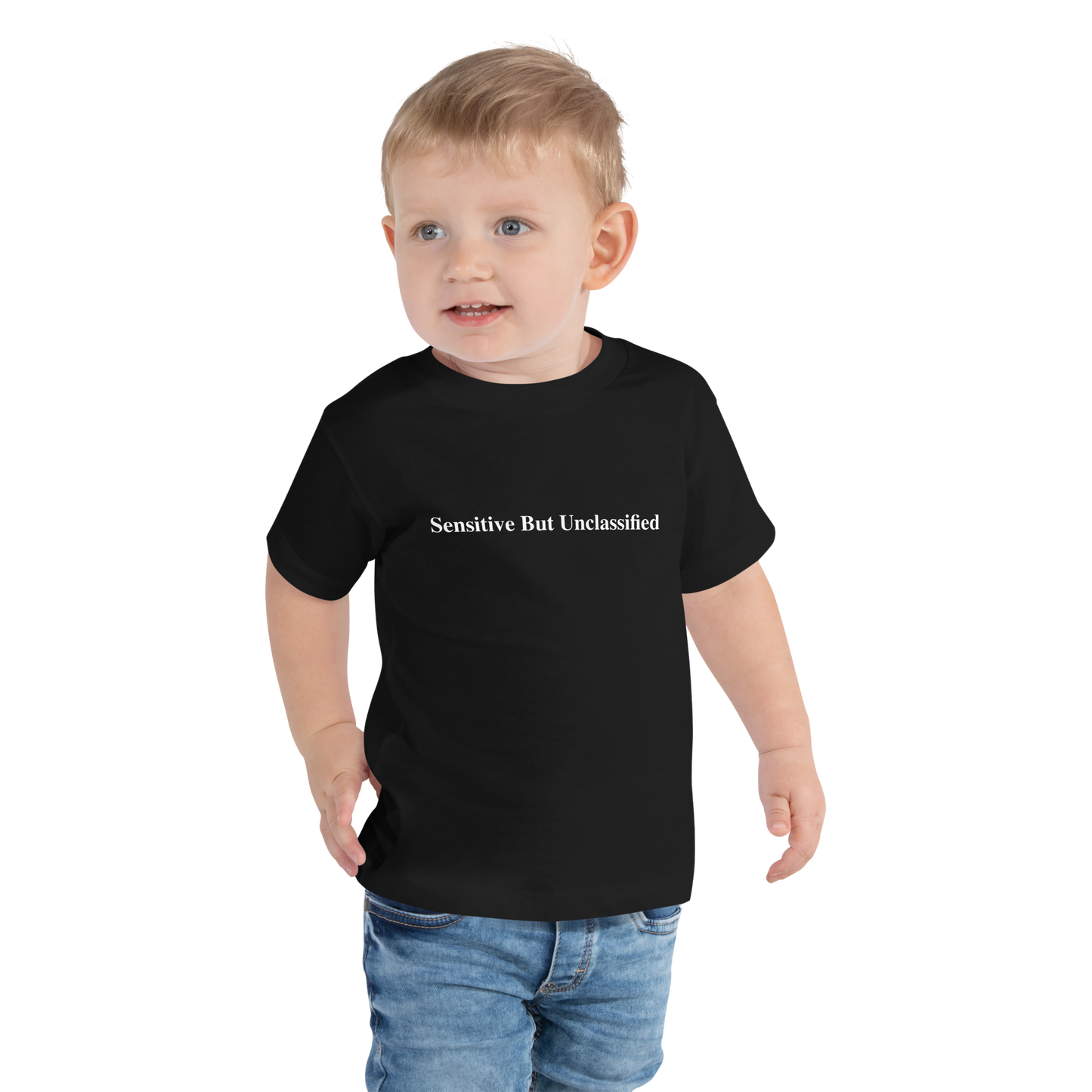 Sensitive But Unclassified toddler short sleeve tee