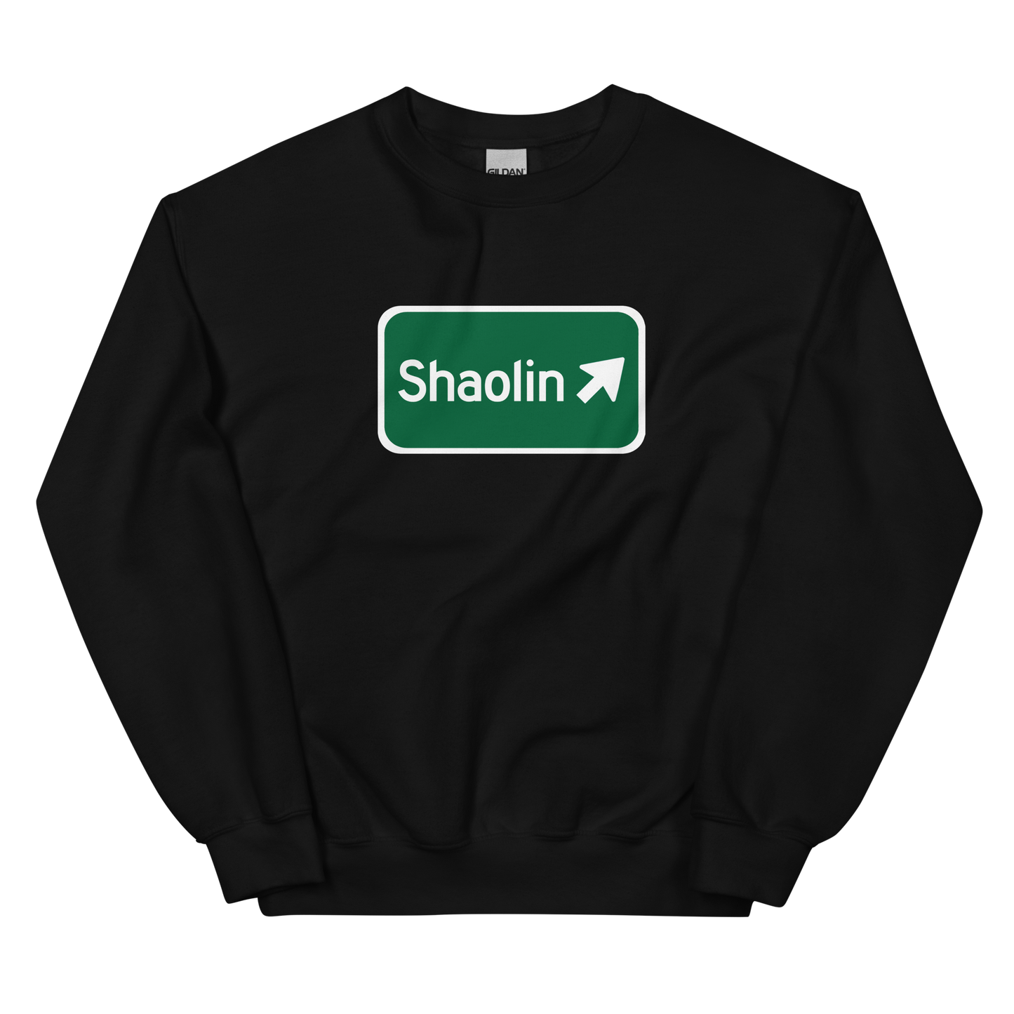 Shaolin sign crewneck sweatshirt