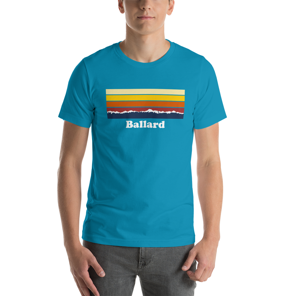 Ballard Merch Ballard and the Olympic Mountains t-shirt – Shirtgood