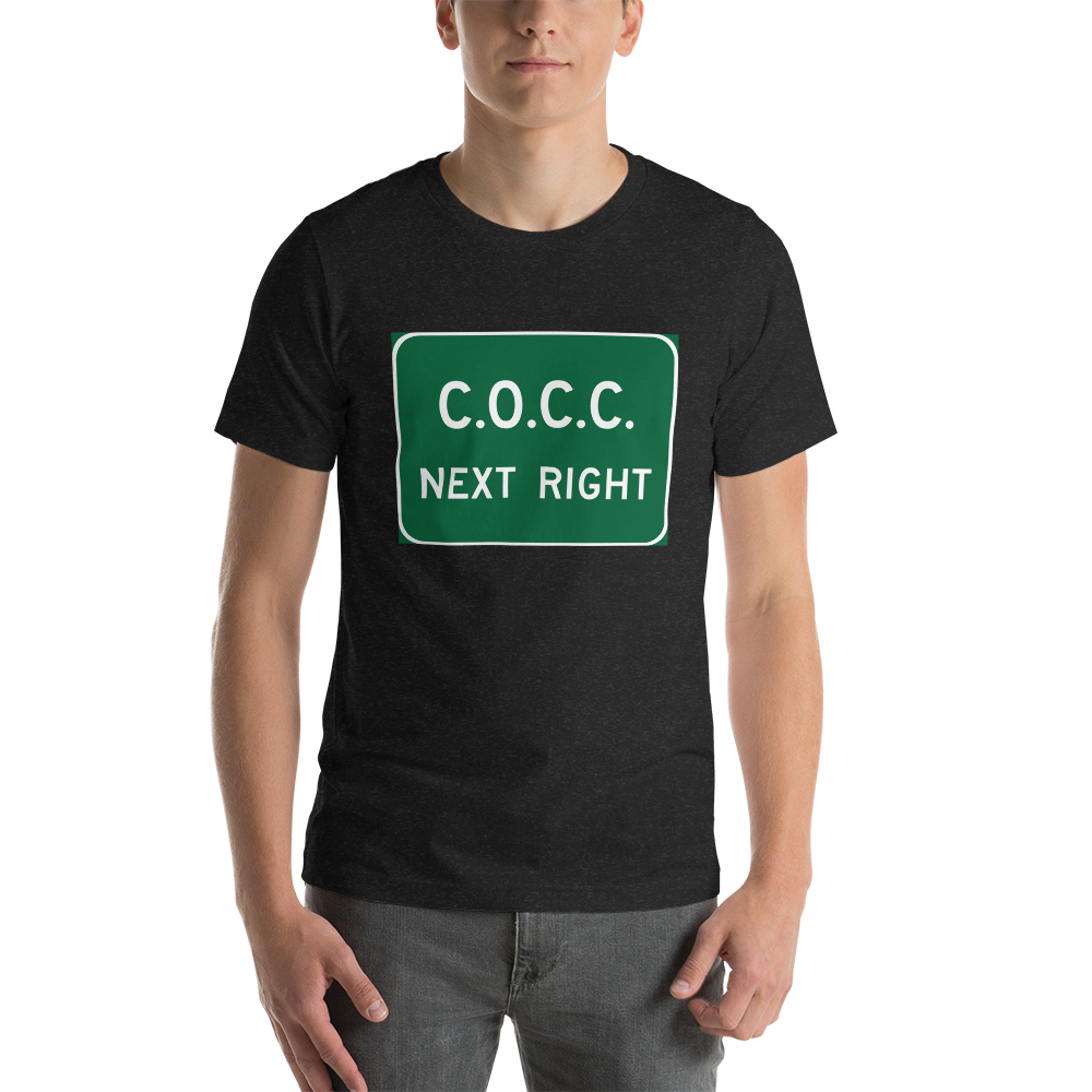 C.O.C.C. Sign Unisex t-shirt