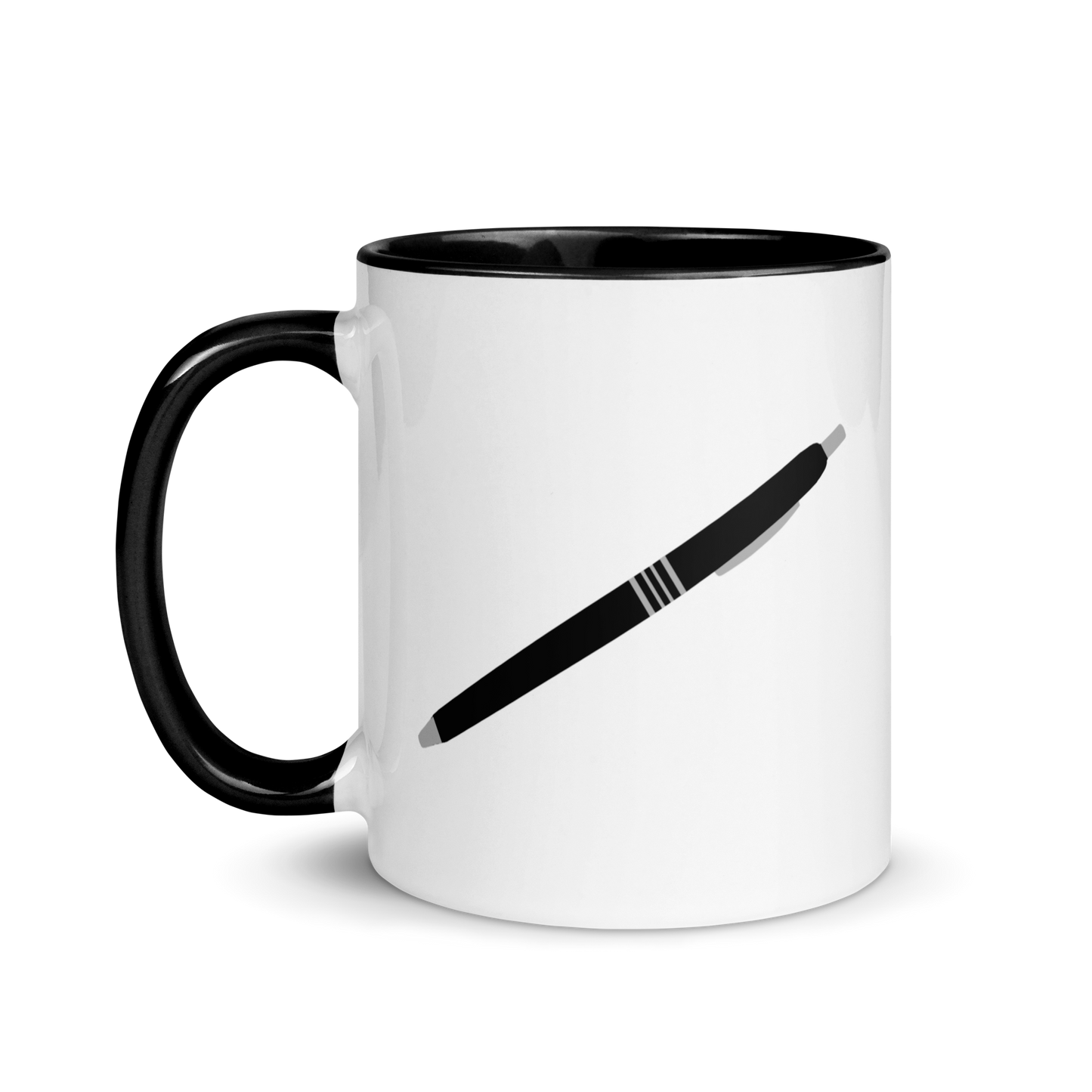 Government Pen Mug with Color Inside