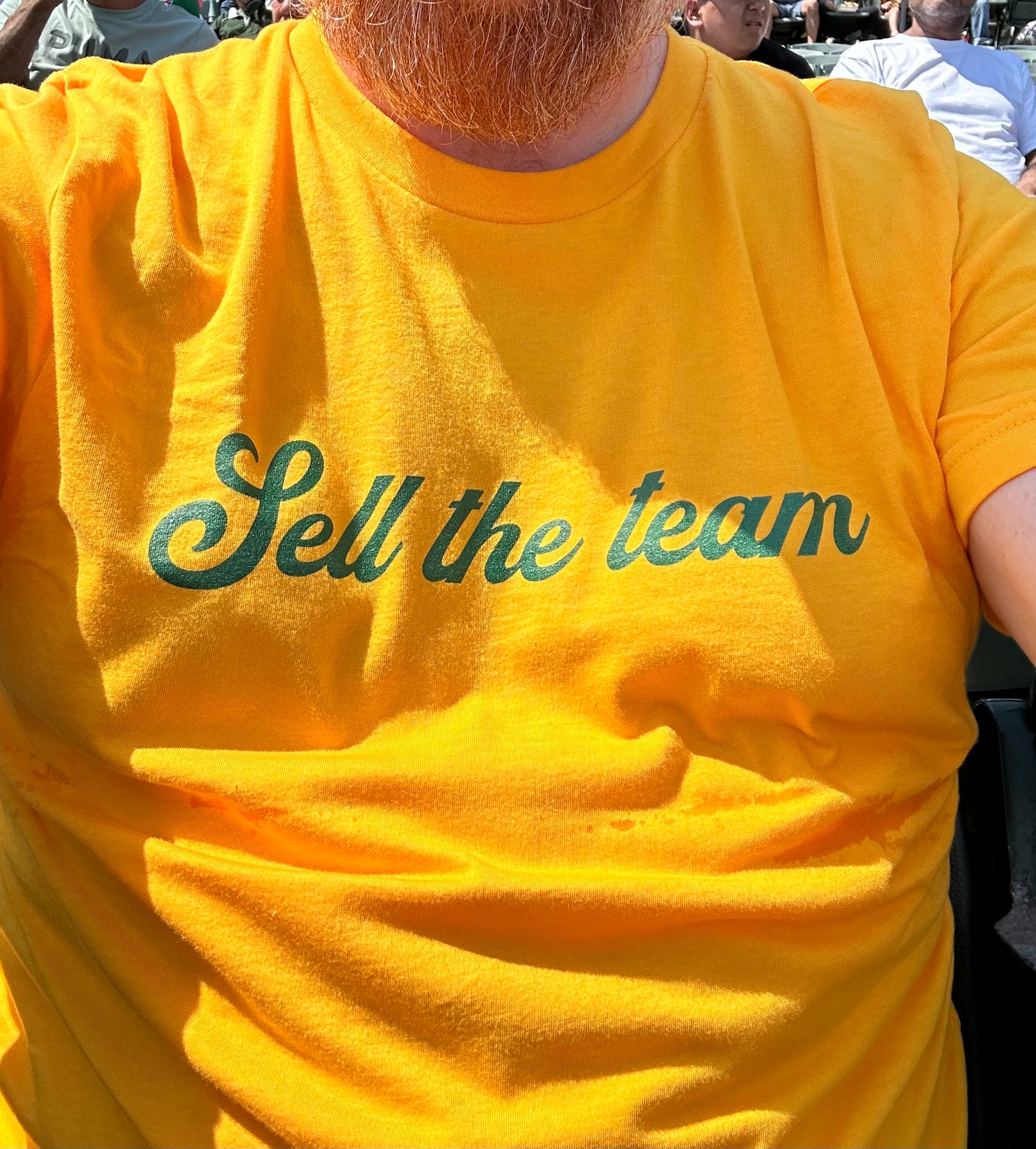 Sell the Team Oakland As t-shirt