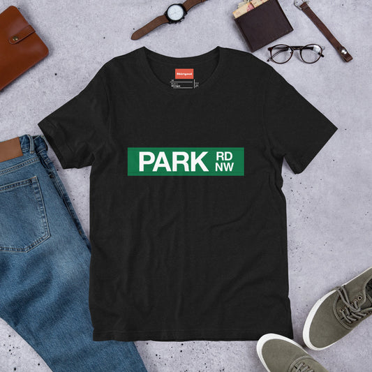 Park Rd NW Unisex t-shirt